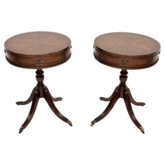 Pair of Vintage Regency Style Side Tables