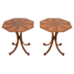 Pair of Antique Regency Style Side Tables