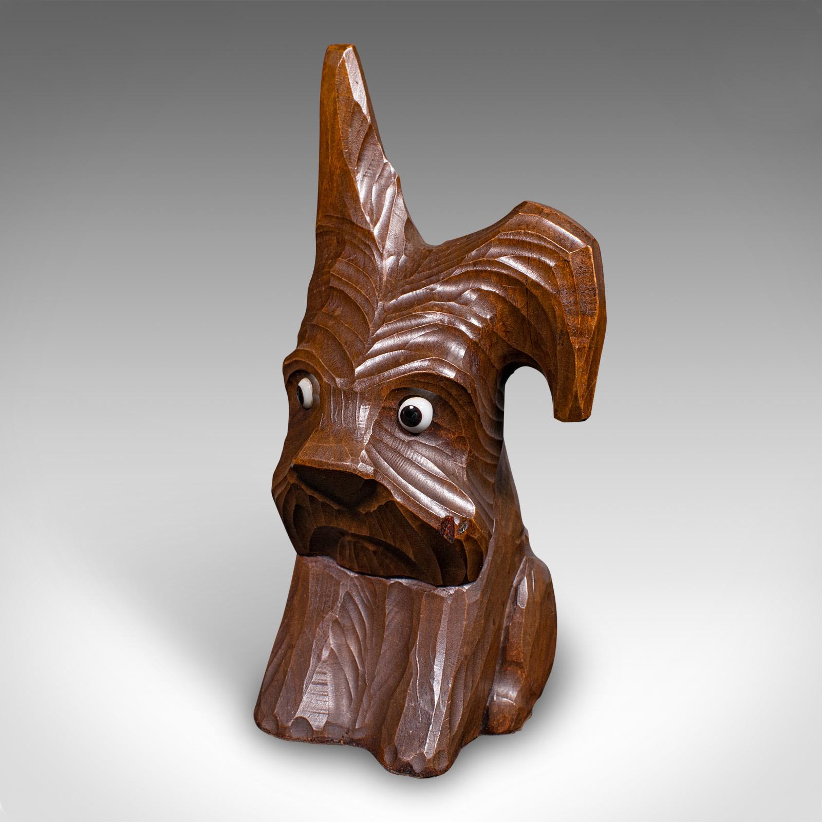 Pair of Antique Scottie Dog Bookends, English Beech, Book Rests, Edwardian, 1910 For Sale 3