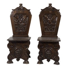 Pair of Vintage Chairs, Early 20th Century