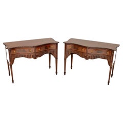 Pair of Antique Server Console Tables