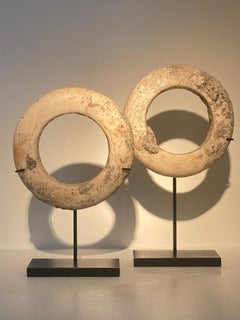 Pair of antique Shell Bracelets from South-East-Asia