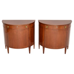 Pair of Antique Sheraton Style Cabinets