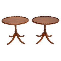 Pair of Antique Sheraton Style Wine Tables