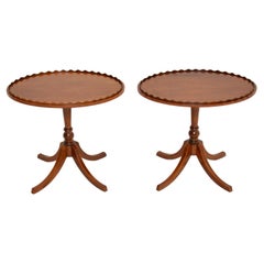 Pair of Retro Sheraton Style Wine Tables