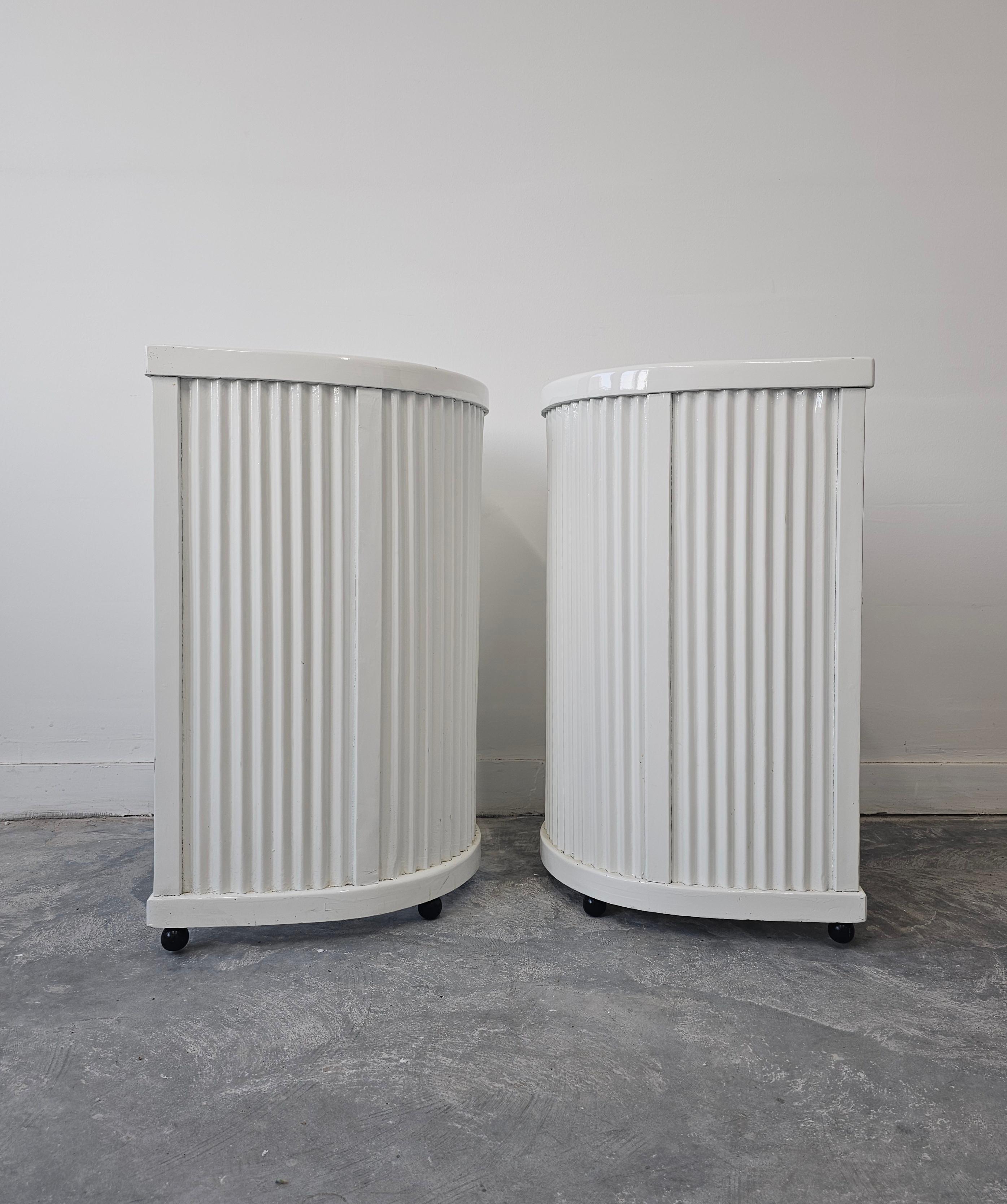 Paire de chaises latérales antiques en forme de fer à cheval, attr. à Hans Gunther Reinstein en vente 5