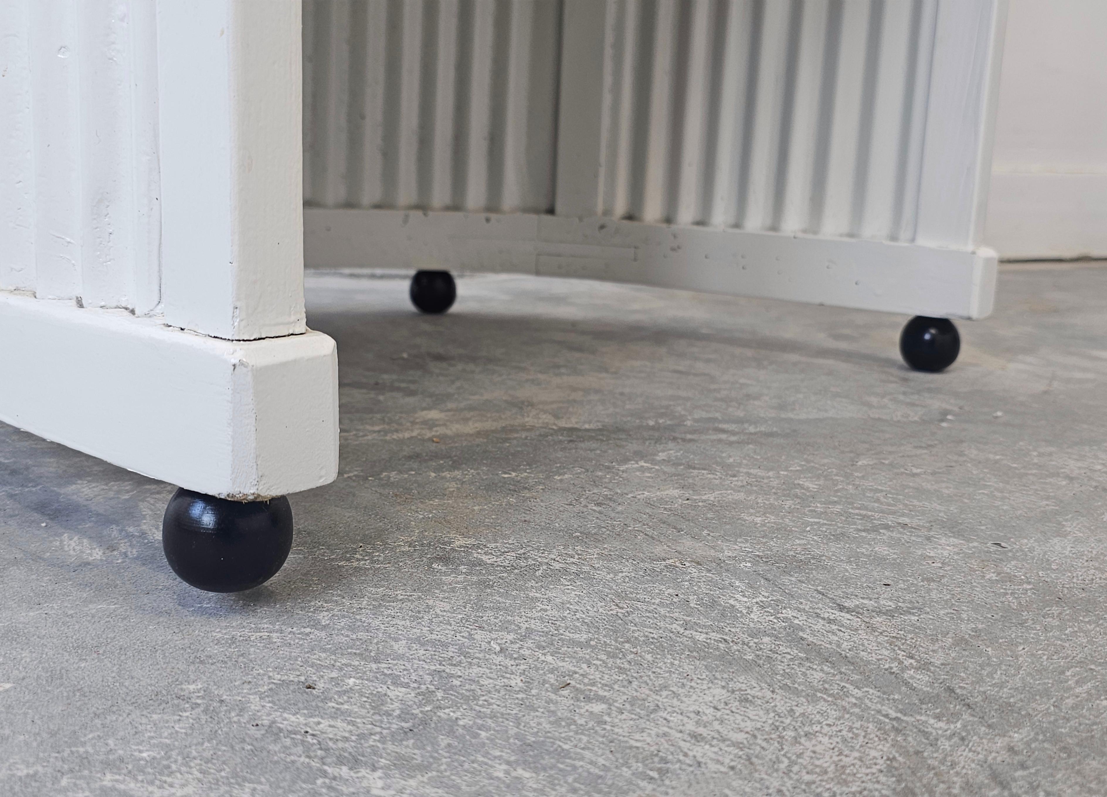 Bois Paire de chaises latérales antiques en forme de fer à cheval, attr. à Hans Gunther Reinstein en vente