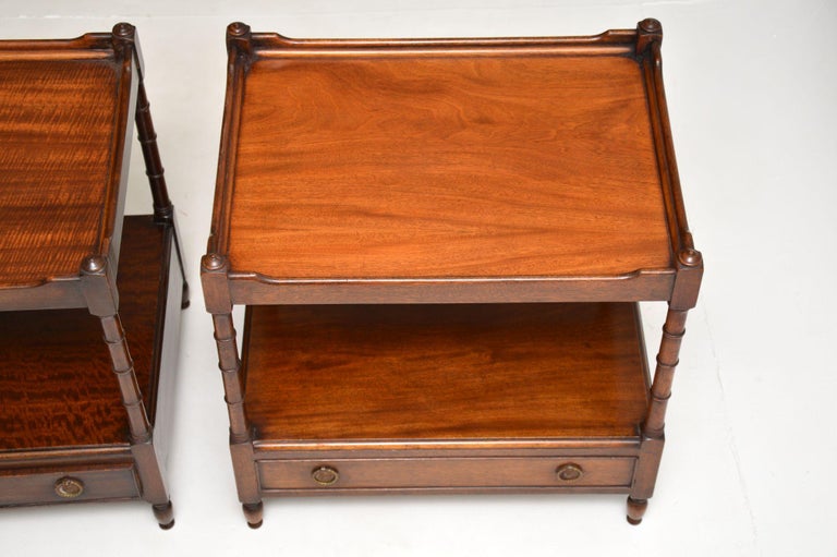 Pair of Antique Side Tables at 1stDibs
