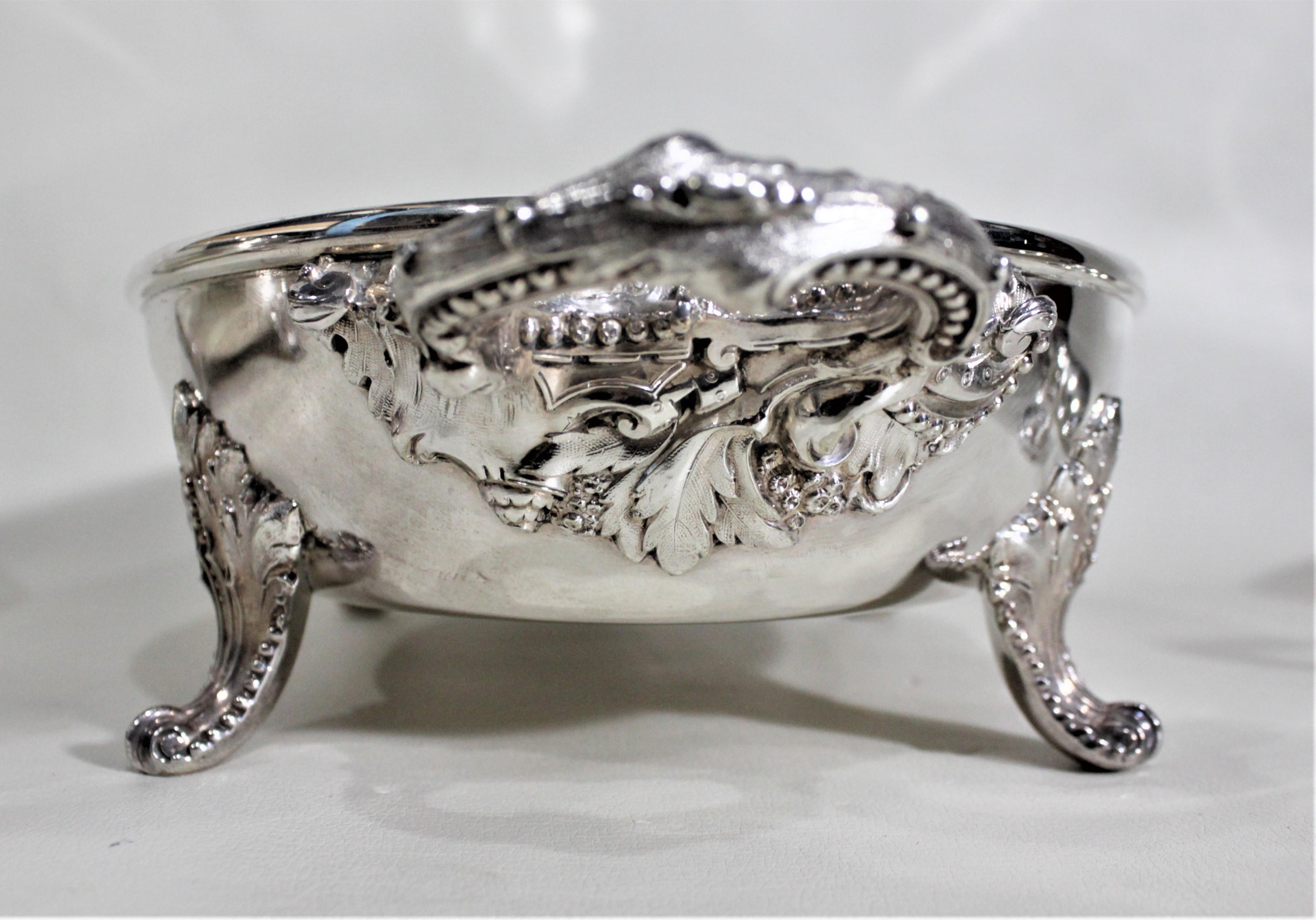 Pareja de cubiertos para entrantes Dixon & Sons Sheffield bañados en plata antigua en venta 2