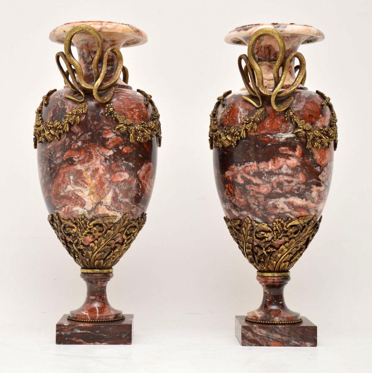 antique bronze urns