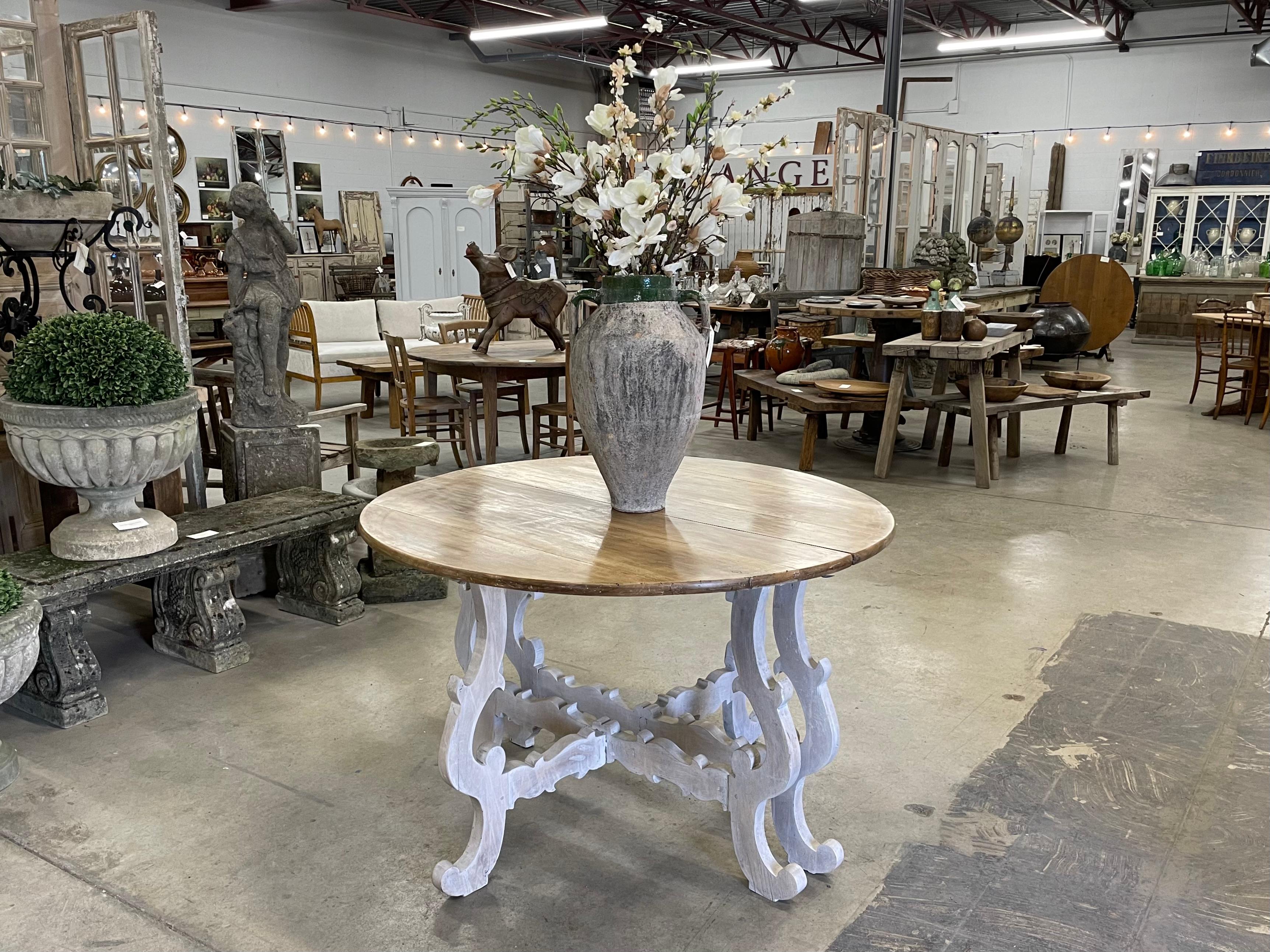 Pair Of Antique Spanish Baroque Style Console Tables For Sale 4