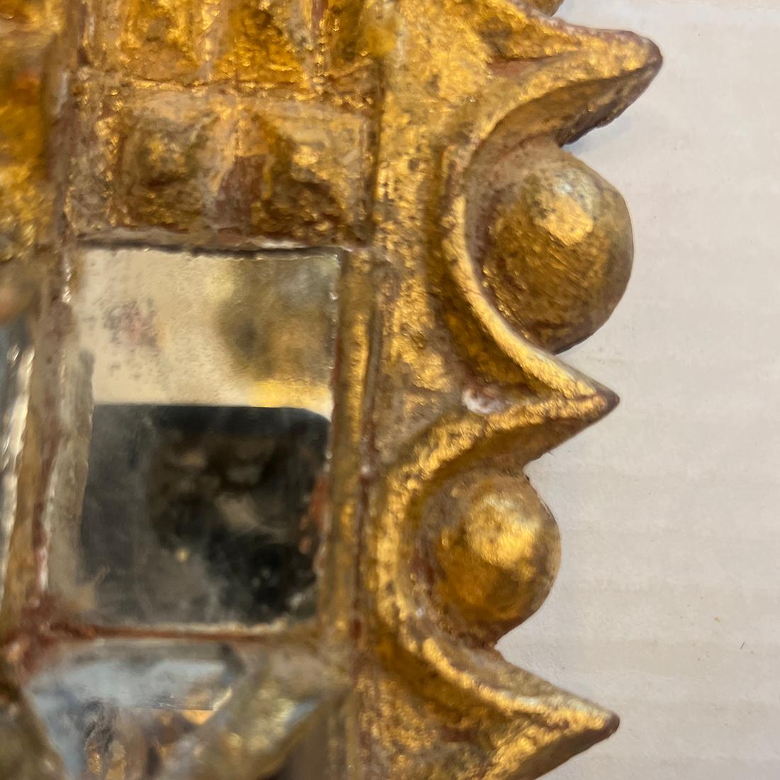XIXe siècle Paire de miroirs espagnols anciens, vendus individuellement en vente
