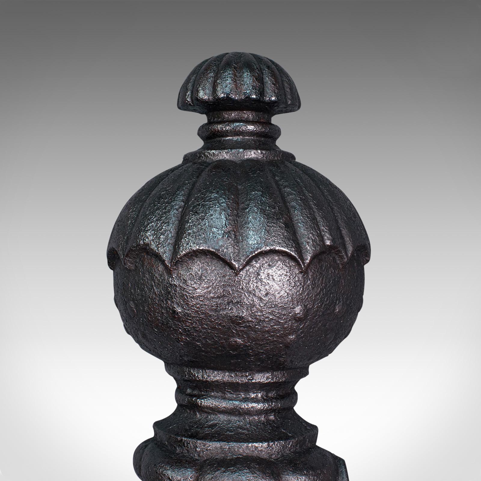 Pair of, Antique Stable Yard Hitching Posts, Equestrian, Architectural, Georgian 1