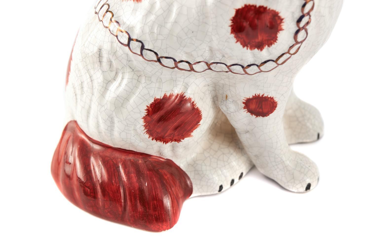 Pareja de perros antiguos de Staffordshire siglo XIX en venta