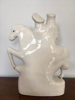 Pair of Antique Staffordshire Flat Back Figures