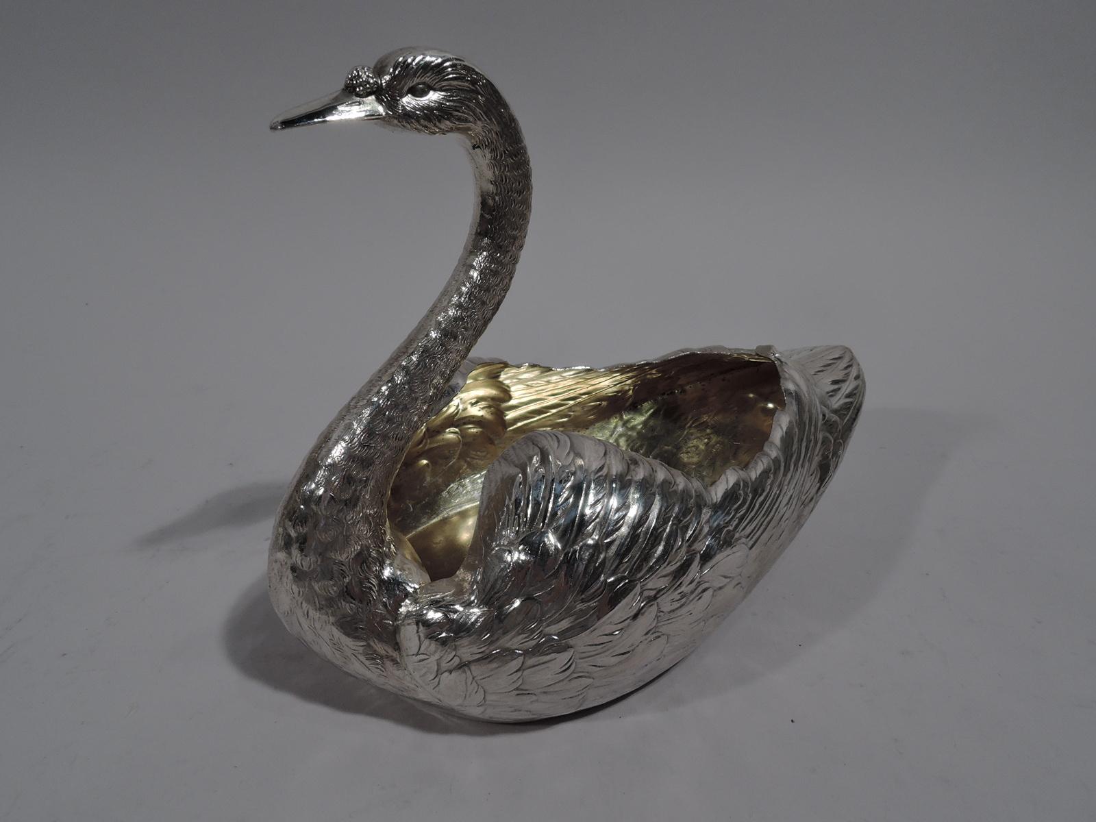antique swans