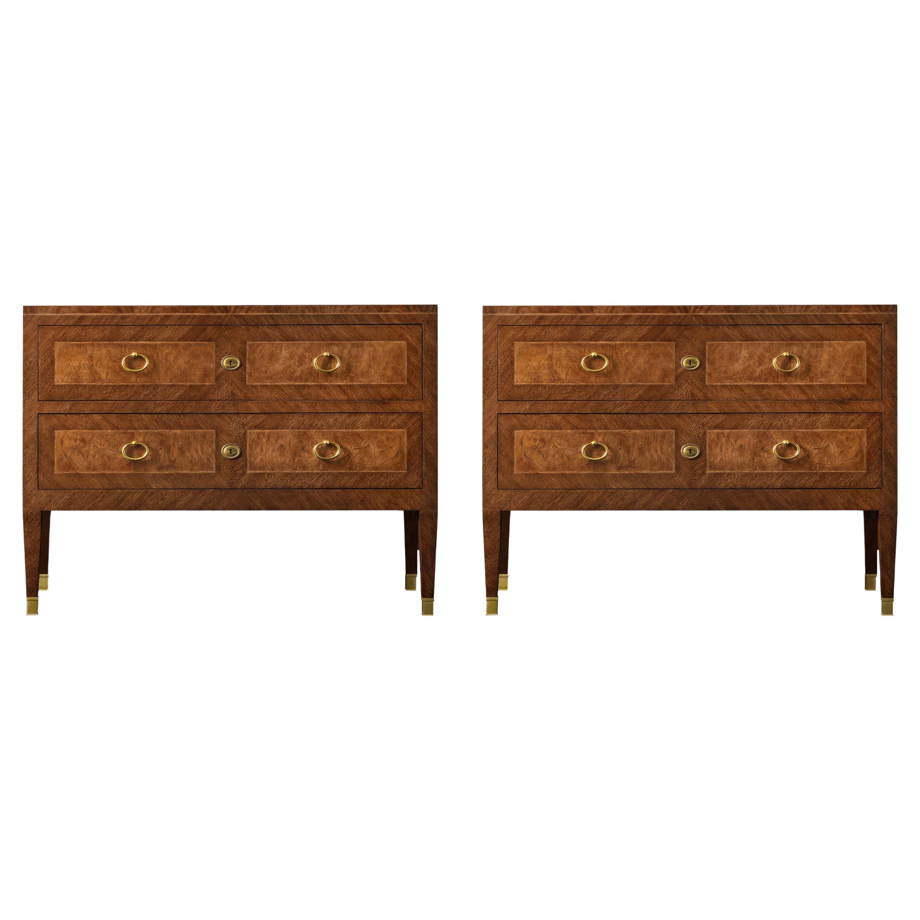 Pair of Antique Style Chest of Drawers