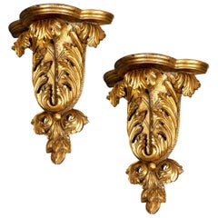 Pair of Antique Style Wall Brackets or Sconces