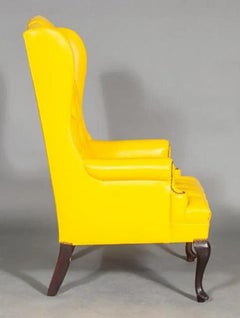 Pareja de Sillas Wingback de Estilo Antiguo