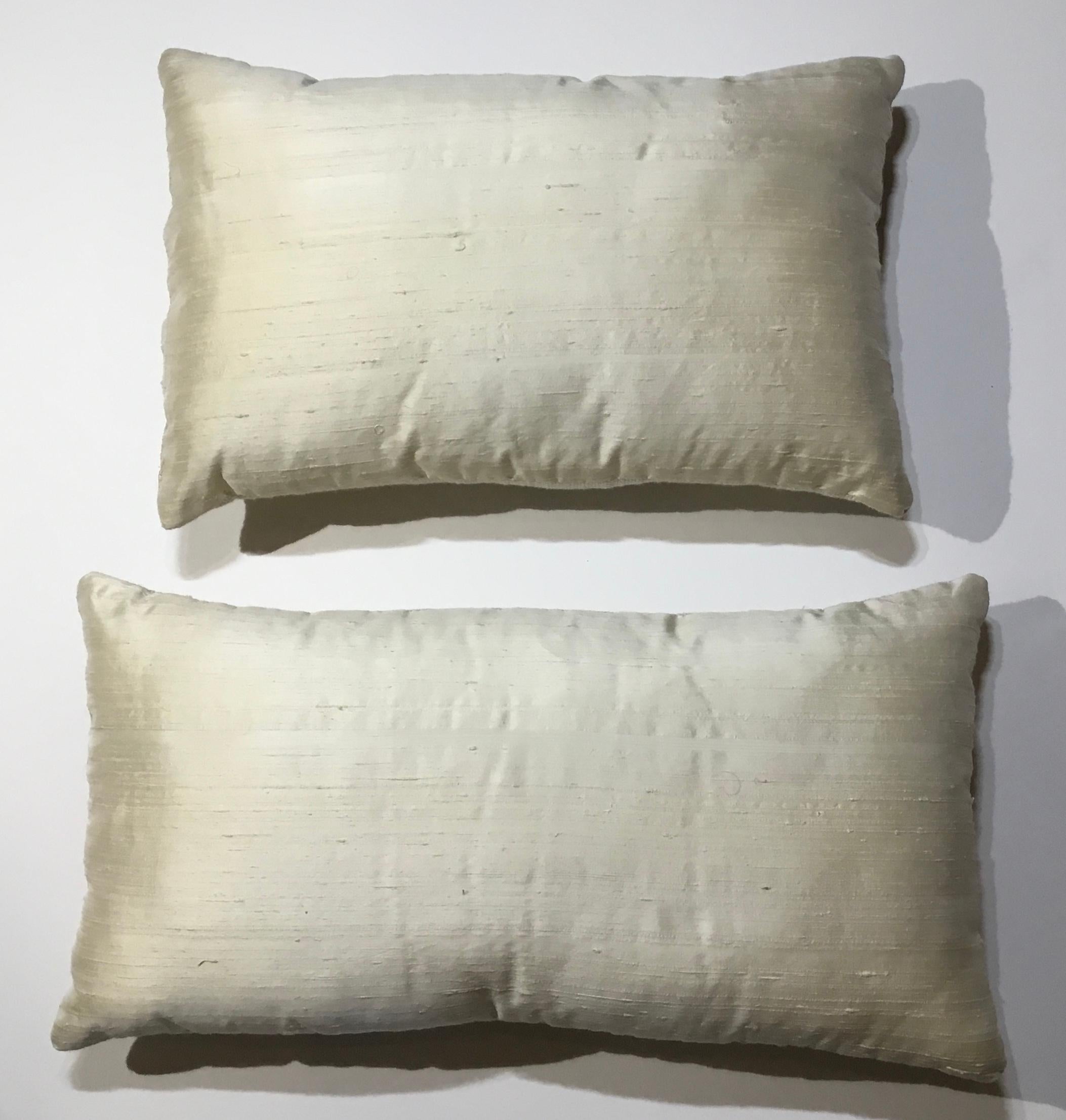Pair of Antique Suzani Pillows 4