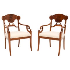 Pair of Antique Swedish Armchairs