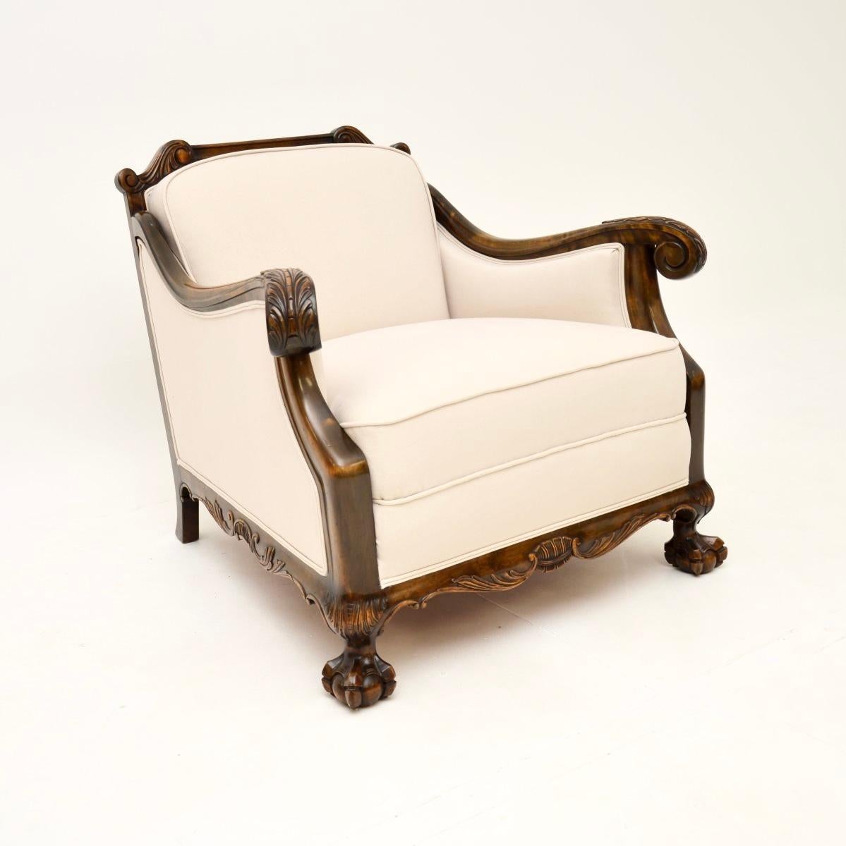 Paire de fauteuils suédois anciens en bouleau satiné Bon état - En vente à London, GB