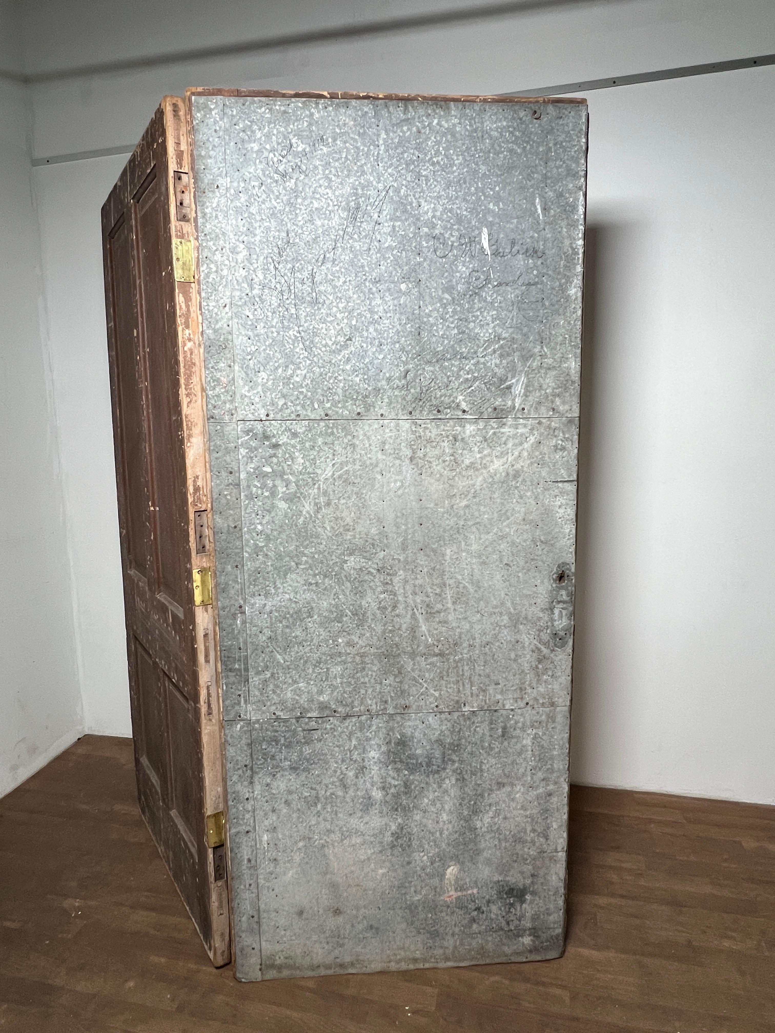 Paire de portes suédoises anciennes datant du 18ème siècle en vente 8