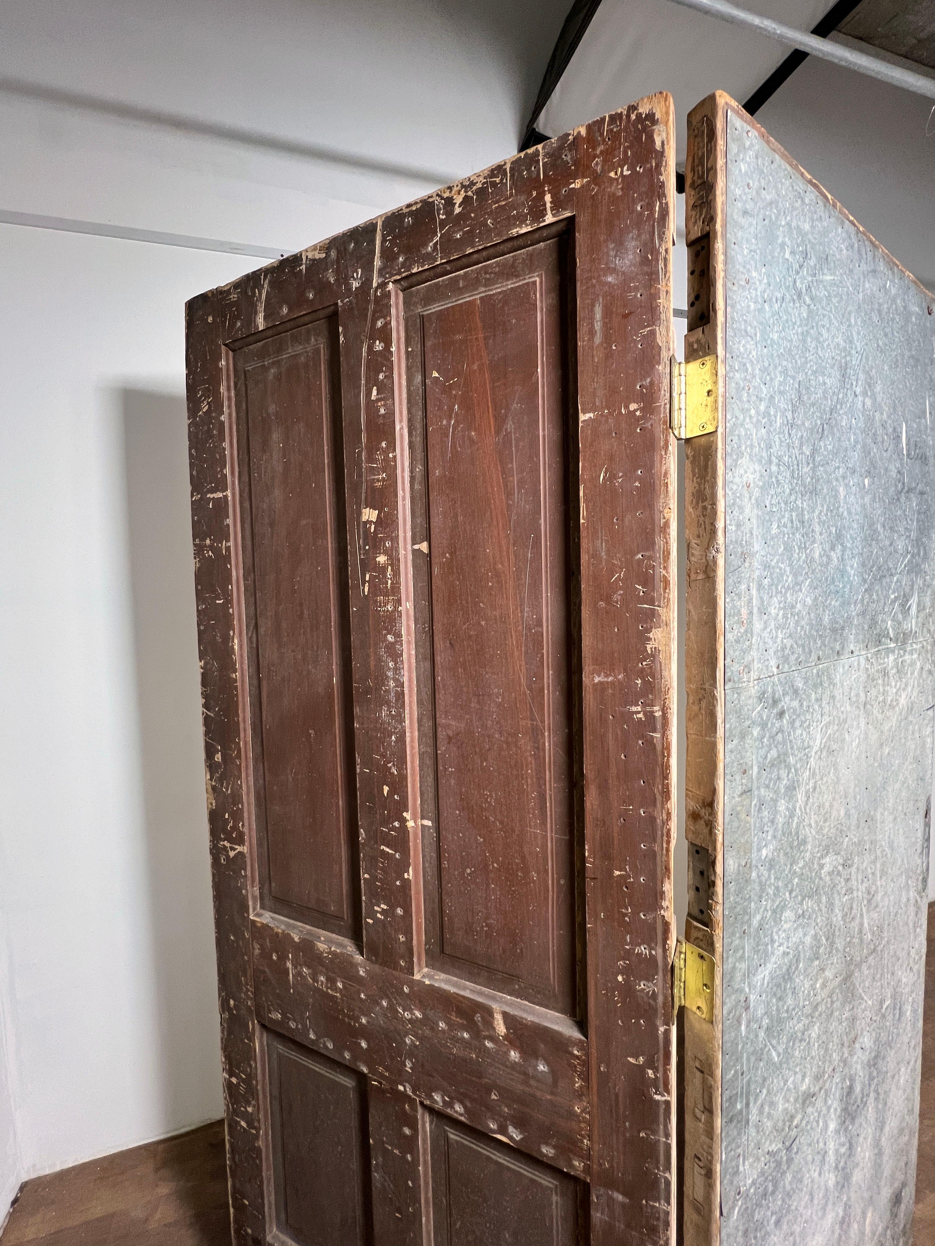 Paire de portes suédoises anciennes datant du 18ème siècle en vente 10