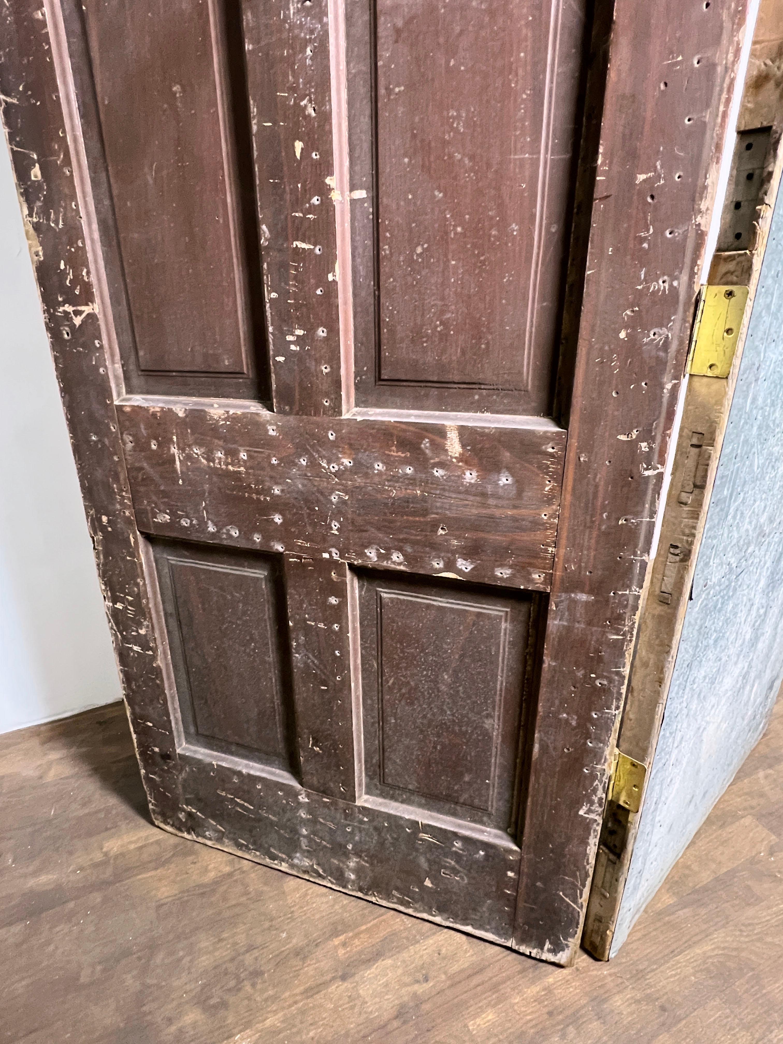 Paire de portes suédoises anciennes datant du 18ème siècle en vente 11
