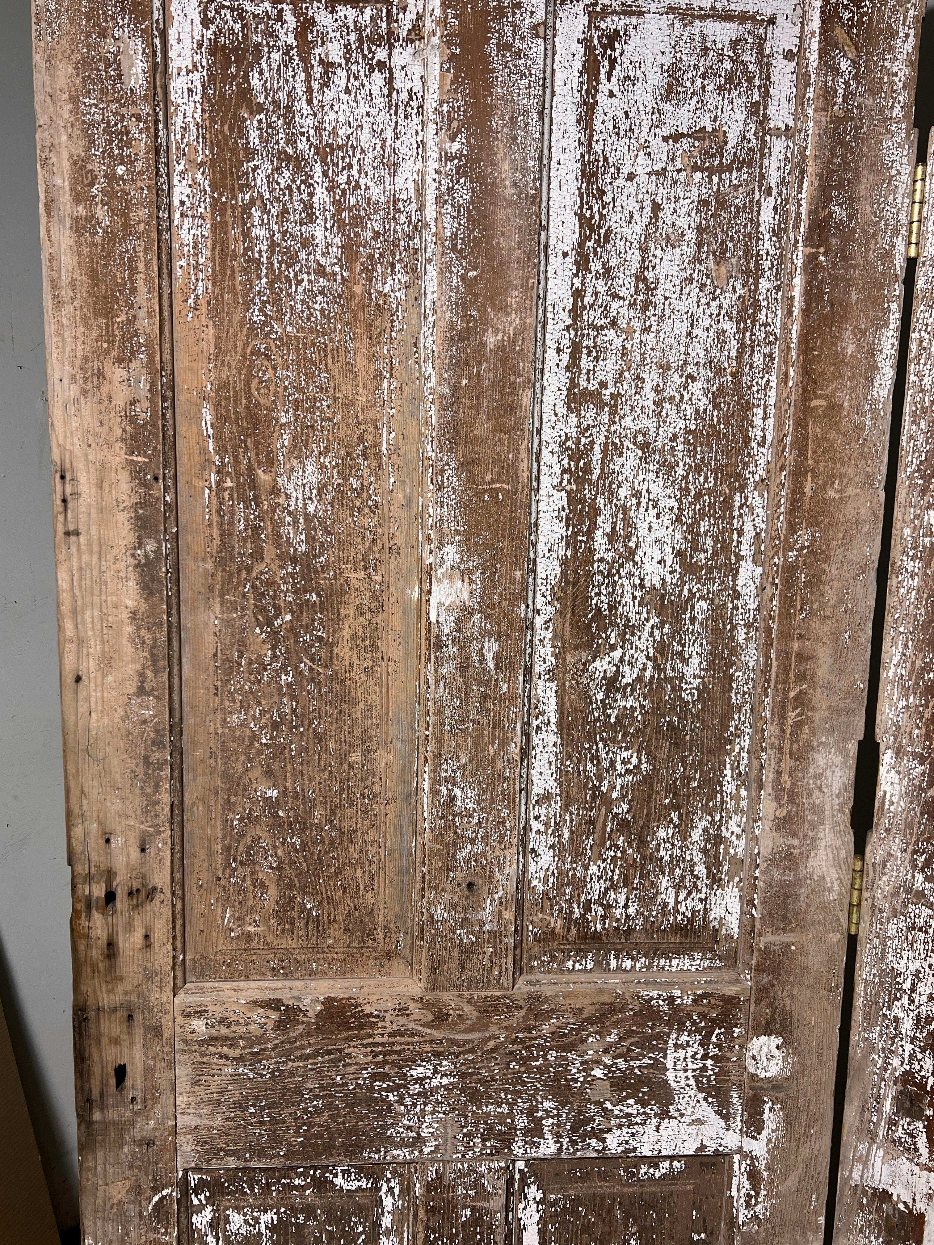 Métal Paire de portes suédoises anciennes datant du 18ème siècle en vente