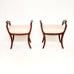 Pair of Antique Swedish Stools