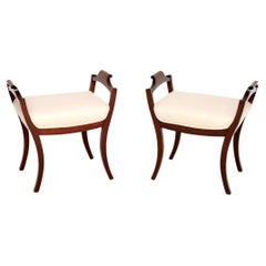 Pair of Antique Swedish Stools