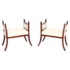 Pair of Antique Swedish Stools