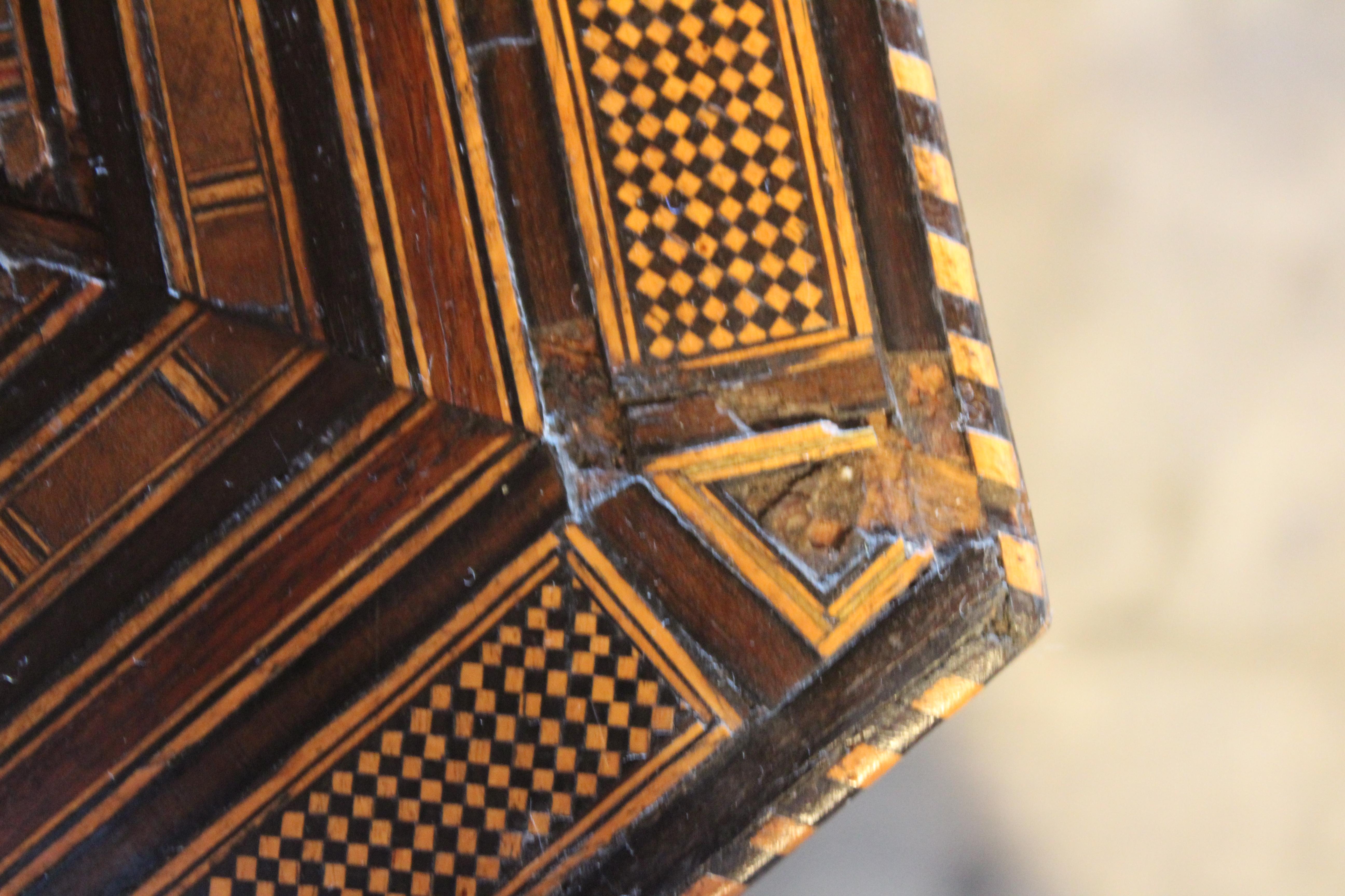 Pair of Antique Syrian Inlaid Side Tables 10