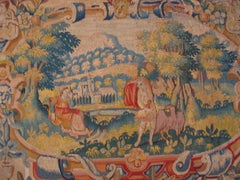 17th Century Pair of Flemish Tapestry in Baroque Style