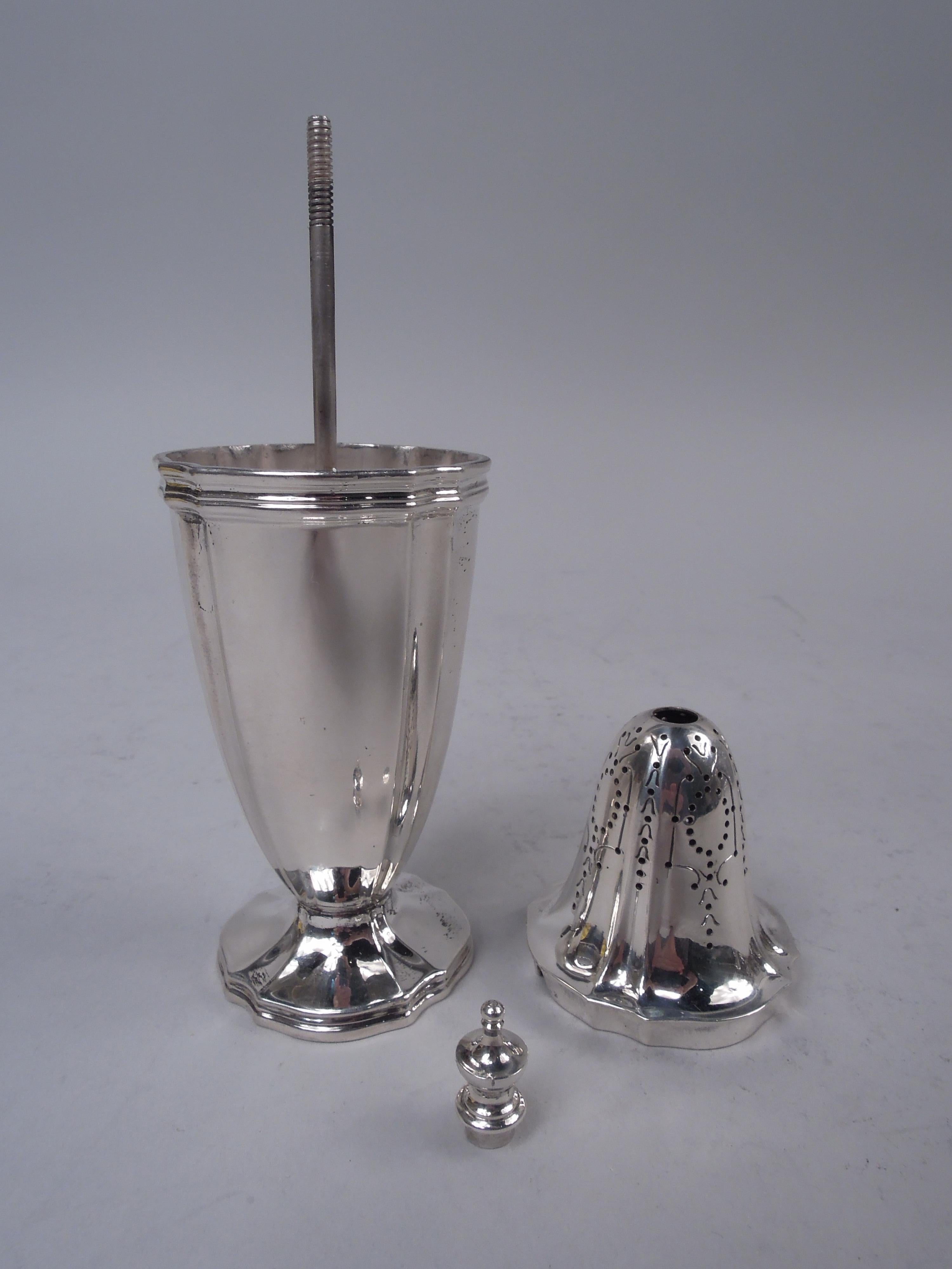 antique salt and pepper shakers
