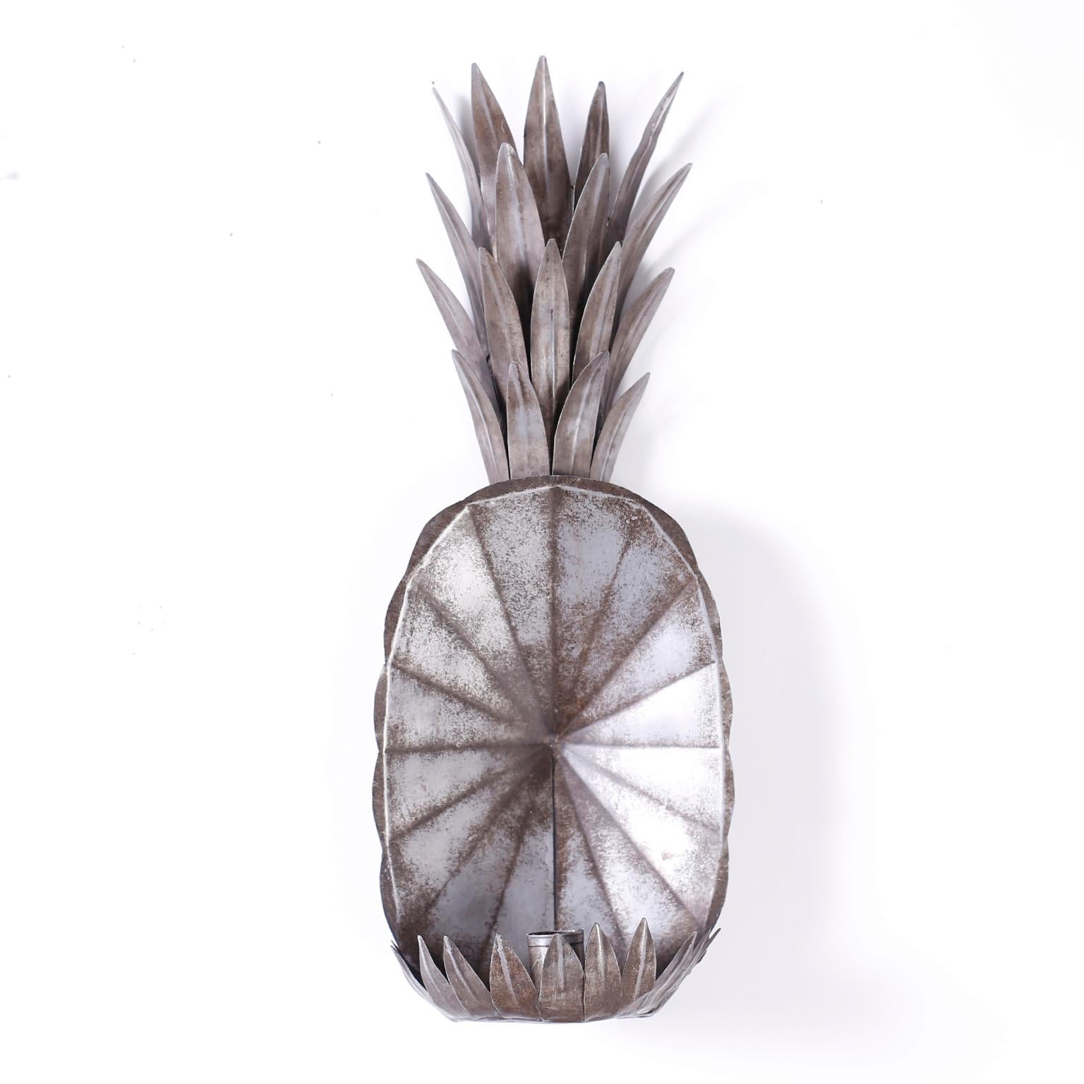 pineapple wall sconce