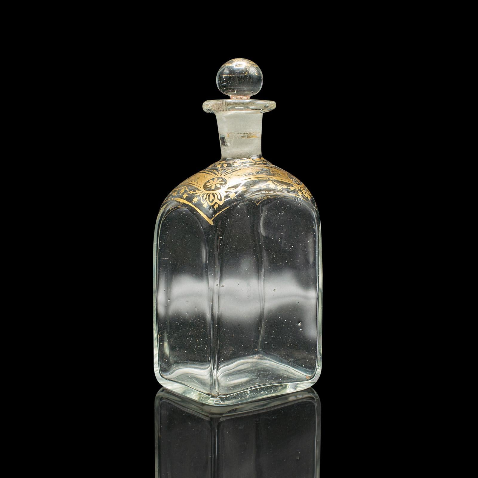 Pair of Antique Tincture Bottles, English, Glass Apothecary Jars, Georgian, 1800 In Good Condition For Sale In Hele, Devon, GB