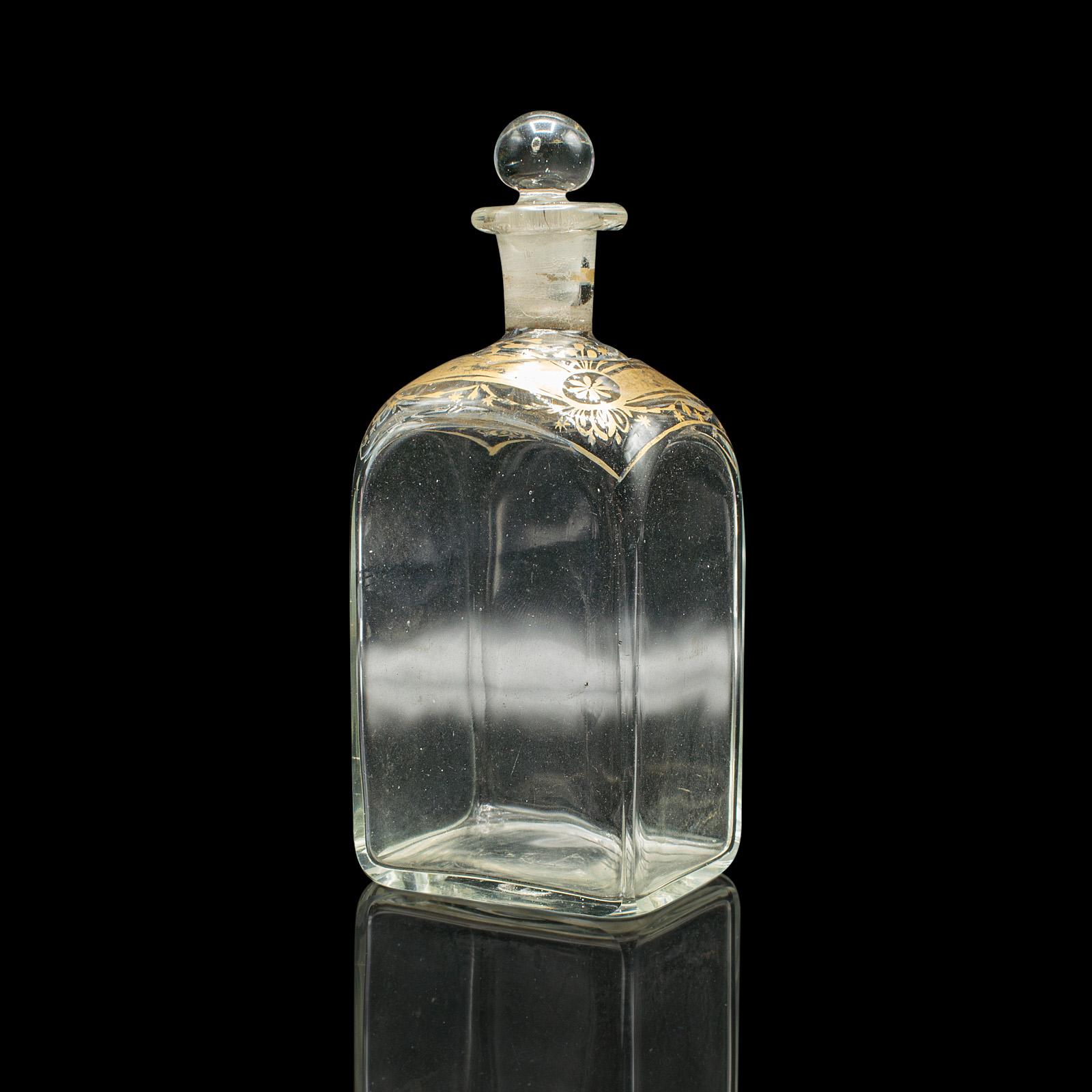 Early 19th Century Pair of Antique Tincture Bottles, English, Glass Apothecary Jars, Georgian, 1800 For Sale