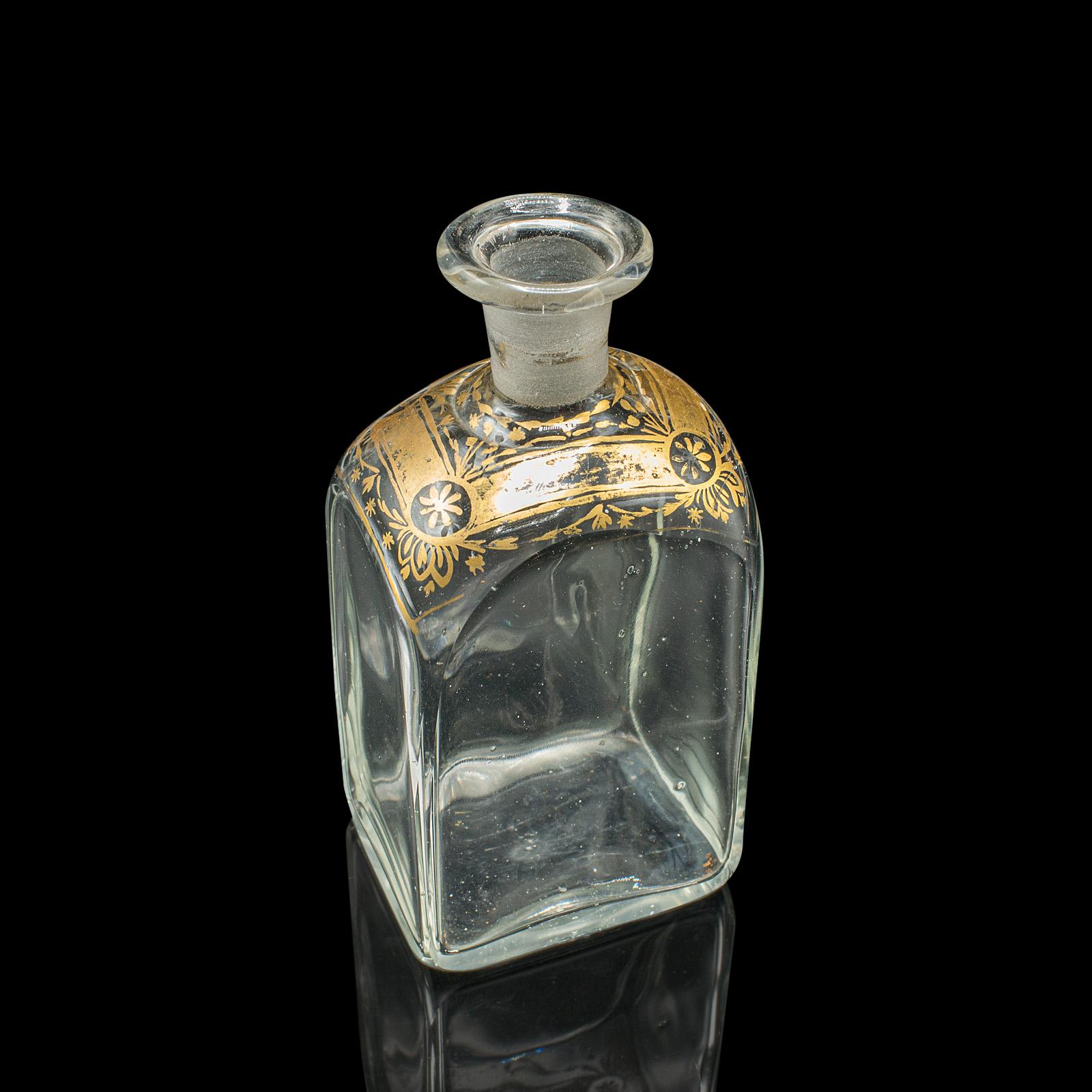 Pair of Antique Tincture Bottles, English, Glass Apothecary Jars, Georgian, 1800 For Sale 3