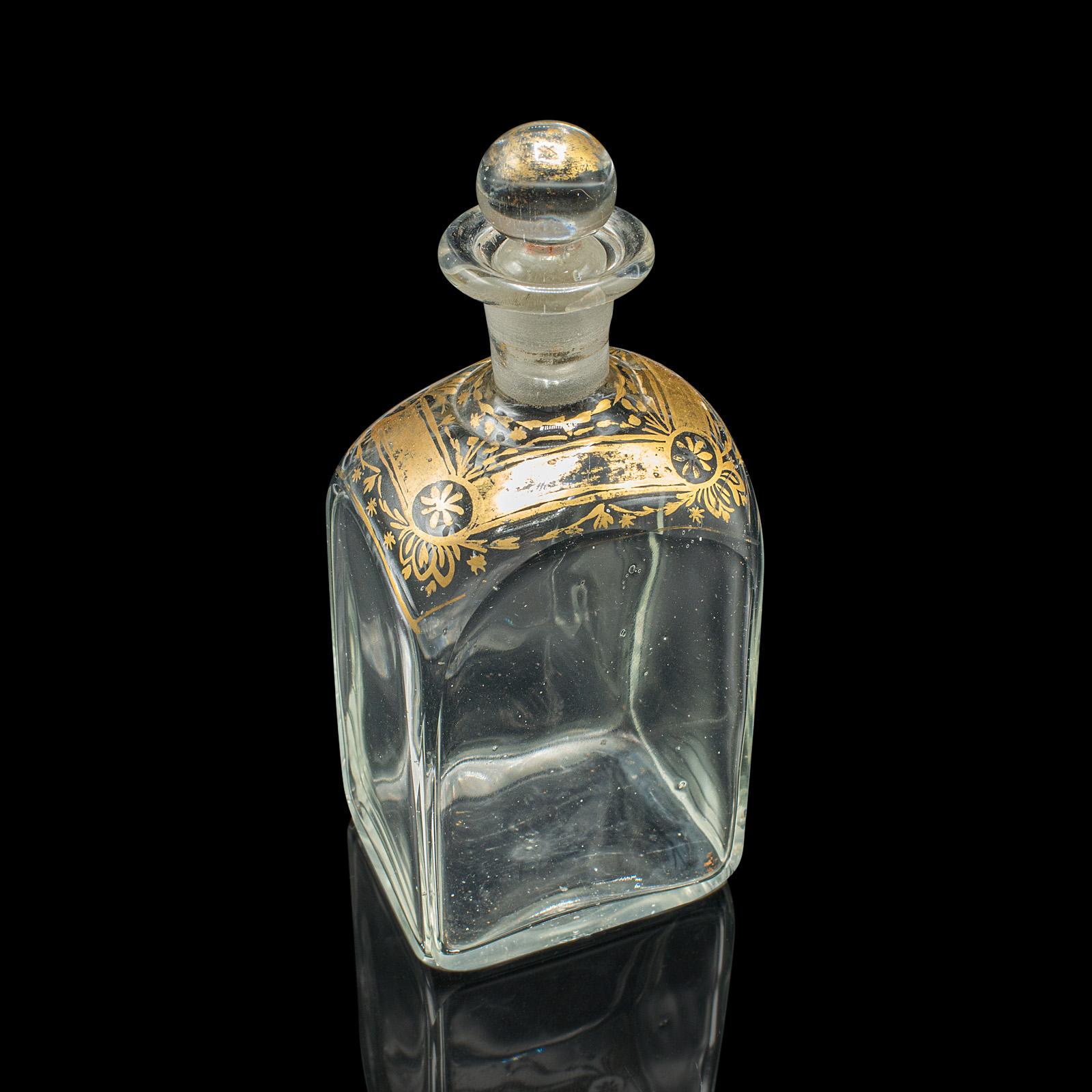 Pair of Antique Tincture Bottles, English, Glass Apothecary Jars, Georgian, 1800 For Sale 4