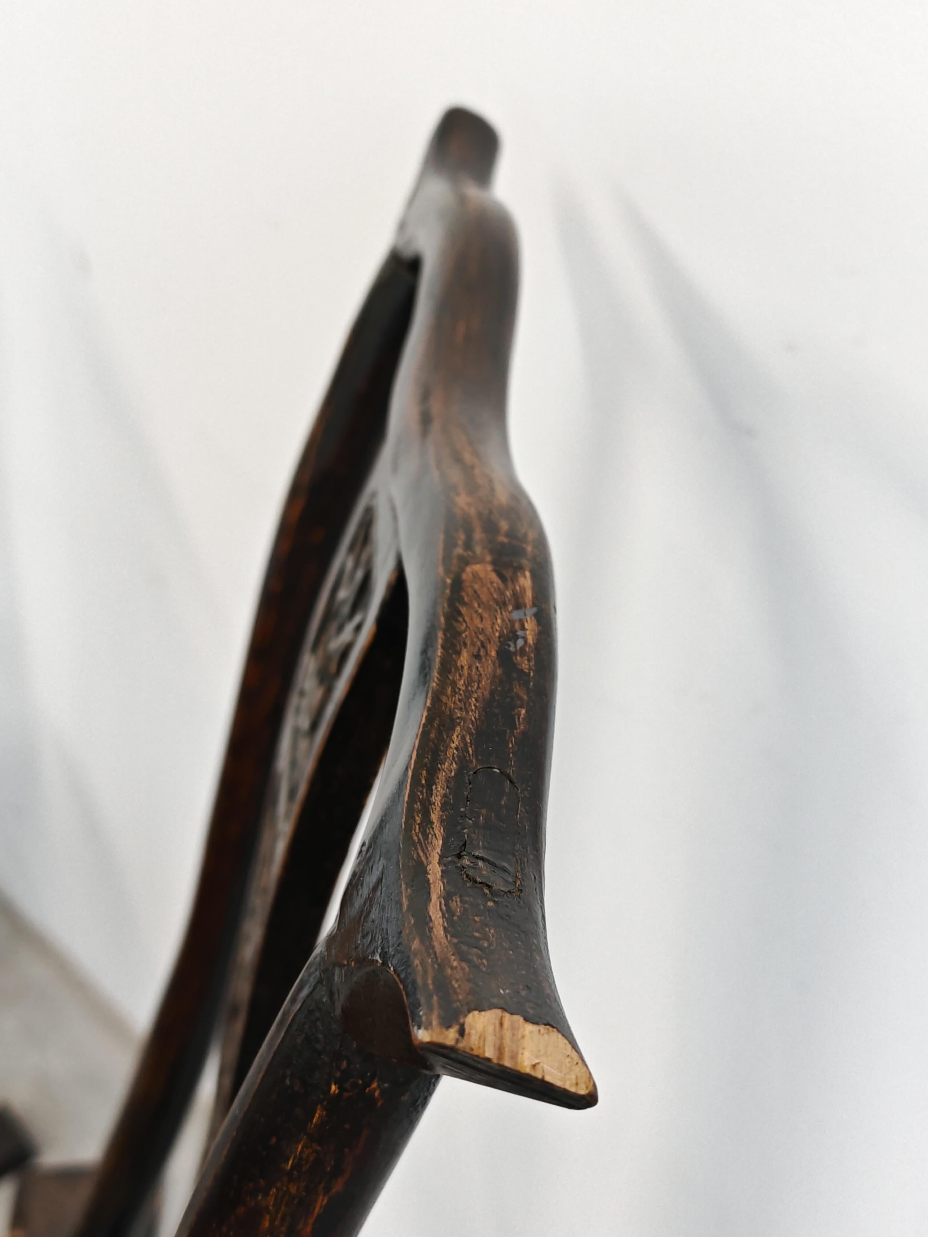 Paire de chaises pliantes de voyage antiques // Foldes en Chine, vers 1880 Bon état - En vente à Beograd, RS