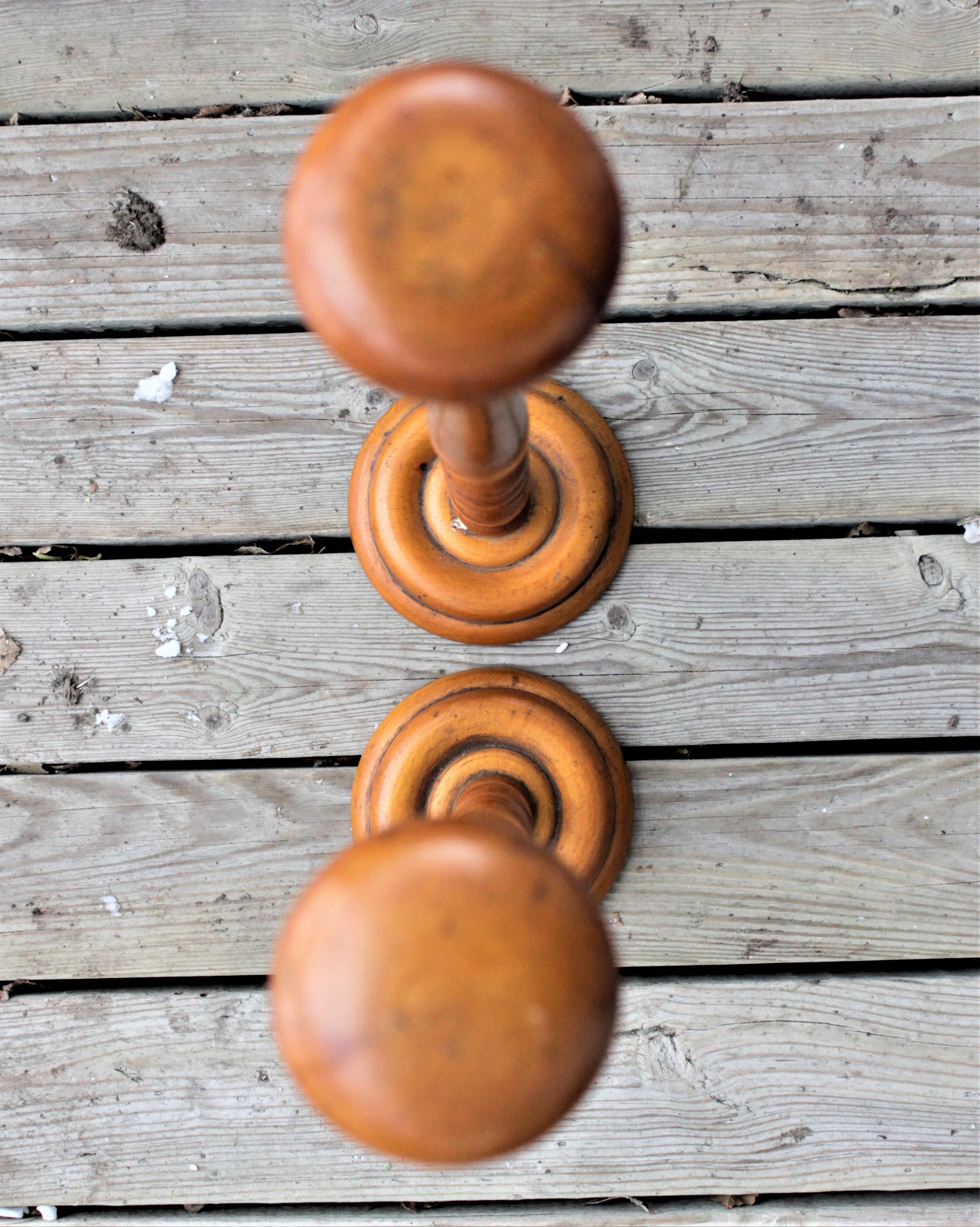 antique wooden hat stand