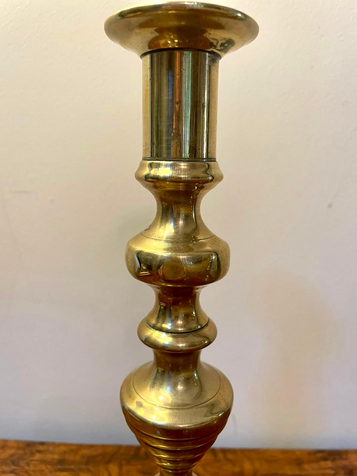 antique brass candlesticks how to date