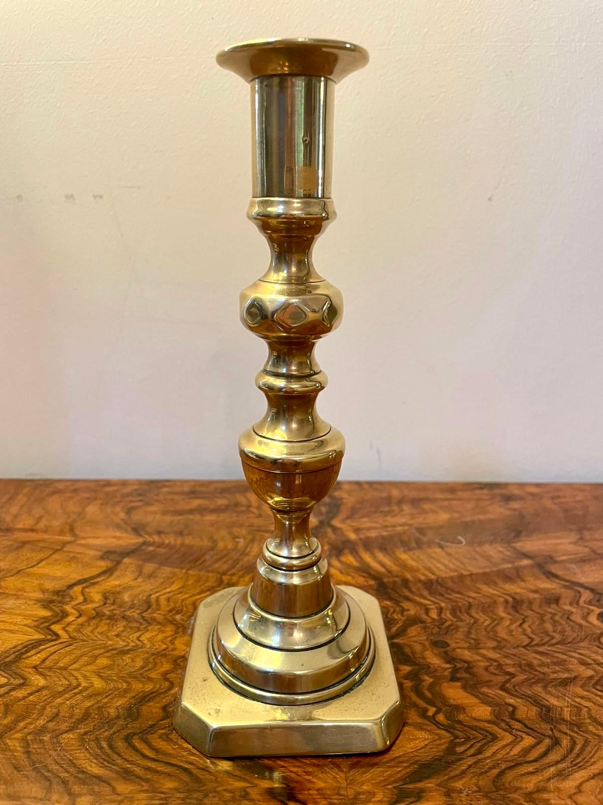 antique brass candlesticks how to date