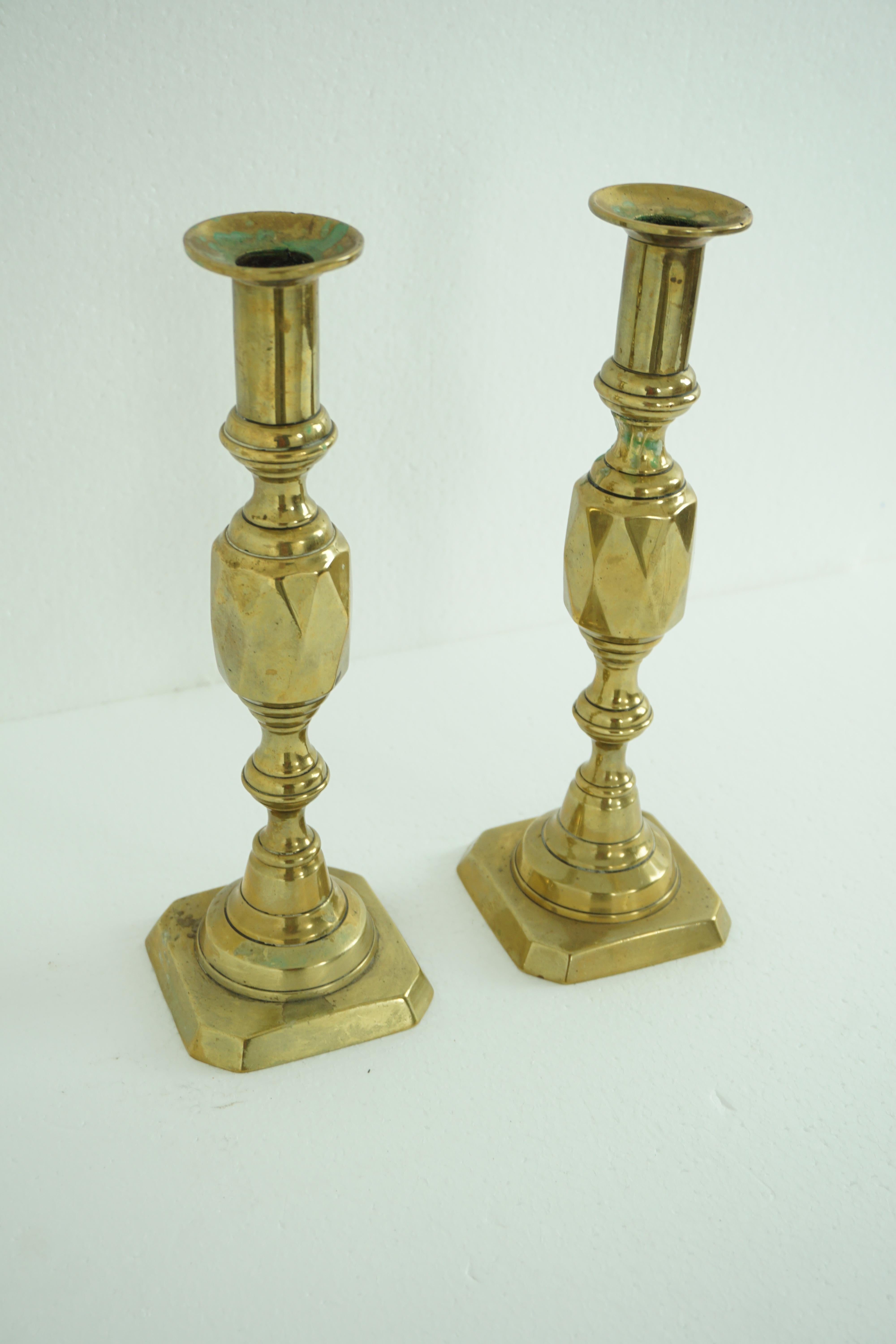 victorian candlesticks