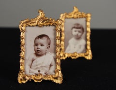 Pair Of Antique Victorian Picture Frame, France, 1880s, 3 x 5 cm