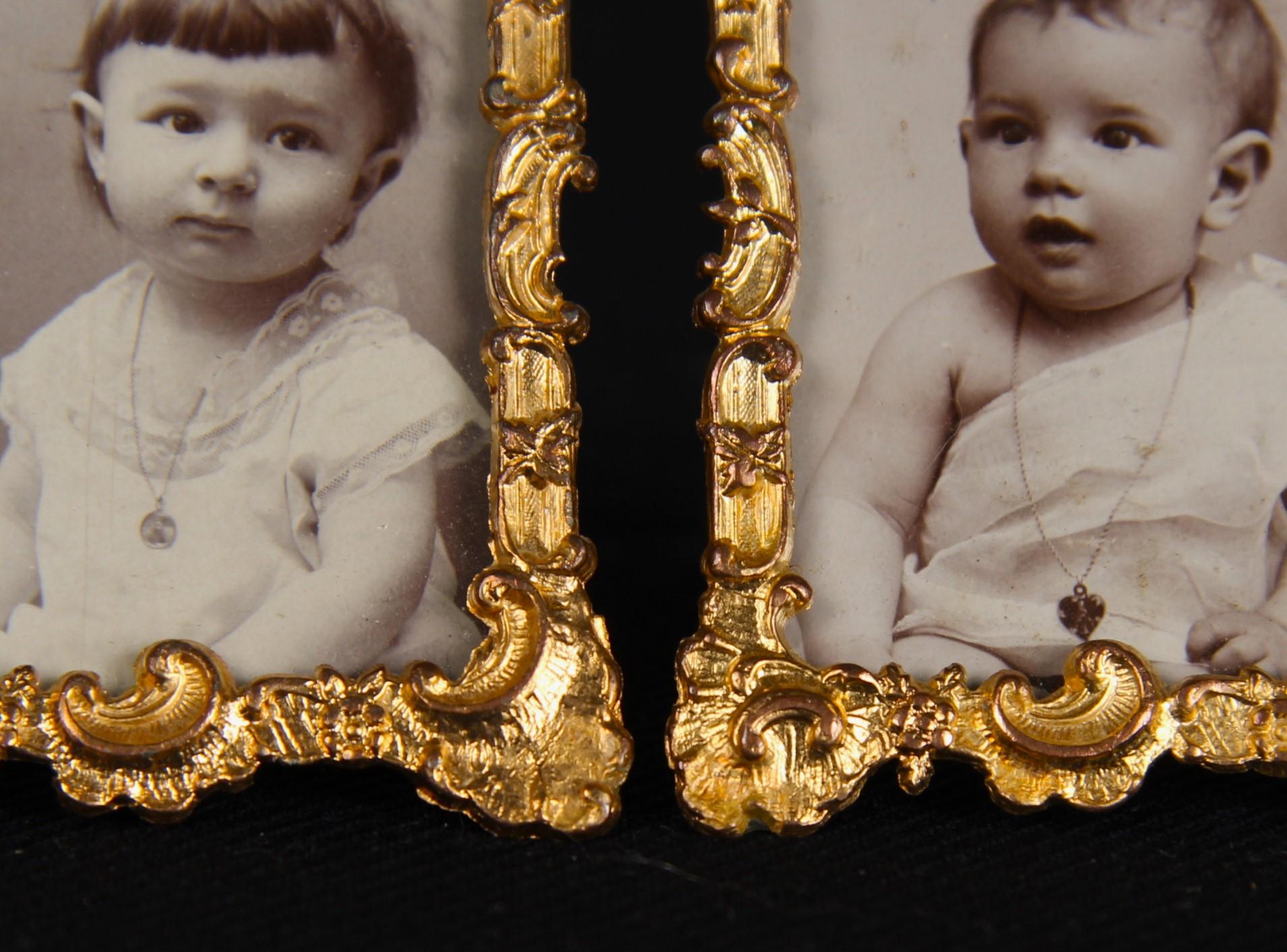 Pair Of Antique Victorian Picture Frame, France, 1880s, 3 x 5 cm In Good Condition For Sale In Greven, DE