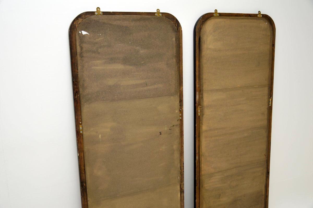 Pair of Antique Victorian Pub Mirrors For Sale 4