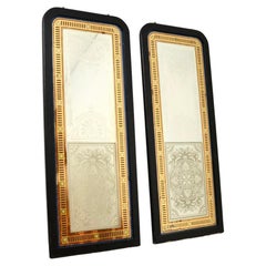 Pair of Antique Victorian Pub Mirrors